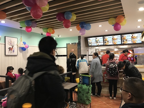 汉堡店加盟：迈德思客韩城盘乐路店盛大开业